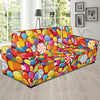 Candy Pattern Print Design 02 Sofa Slipcover