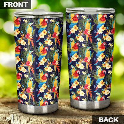 Parrot Themed Design Tumbler
