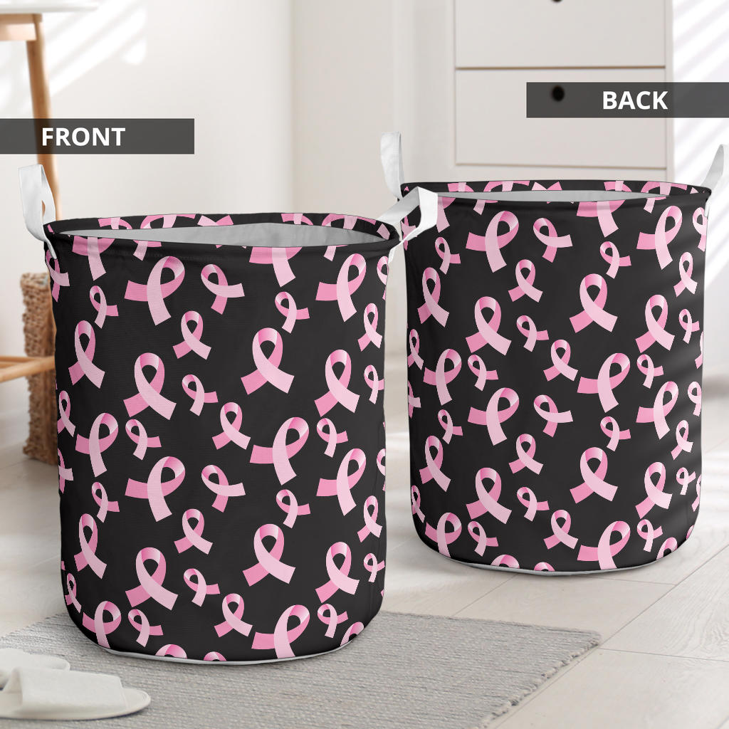 Breast Cancer Awareness Design Laundry Basket