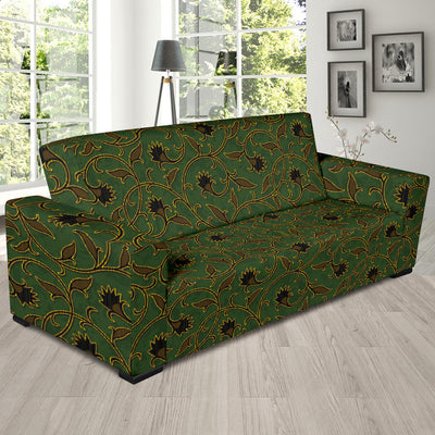 Brocade Pattern Print Design 02 Sofa Slipcover