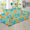 Money Pattern Print Design 03 Sofa Slipcover