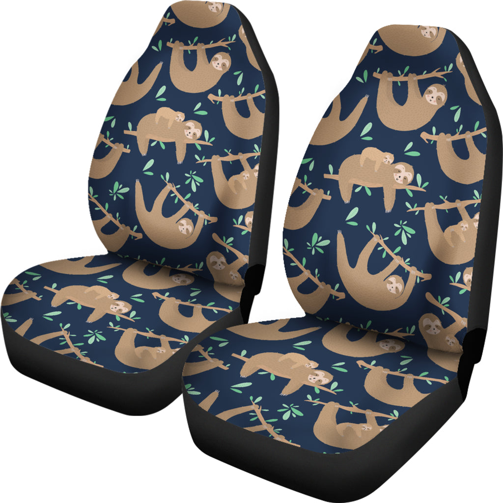 Sloth Print Design LKS307 Car Seat Covers
