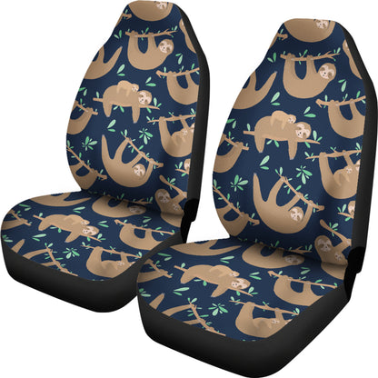 Sloth Print Design LKS307 Car Seat Covers