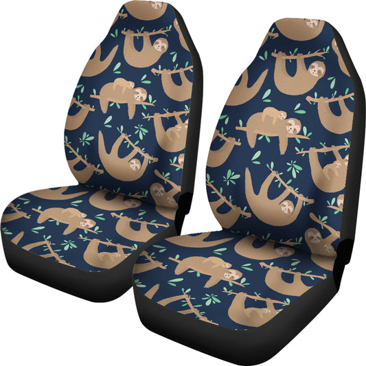 Sloth Print Design LKS307 Car Seat Covers