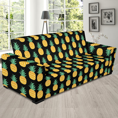 Pineapple Pattern Print Design A03 Sofa Slipcover