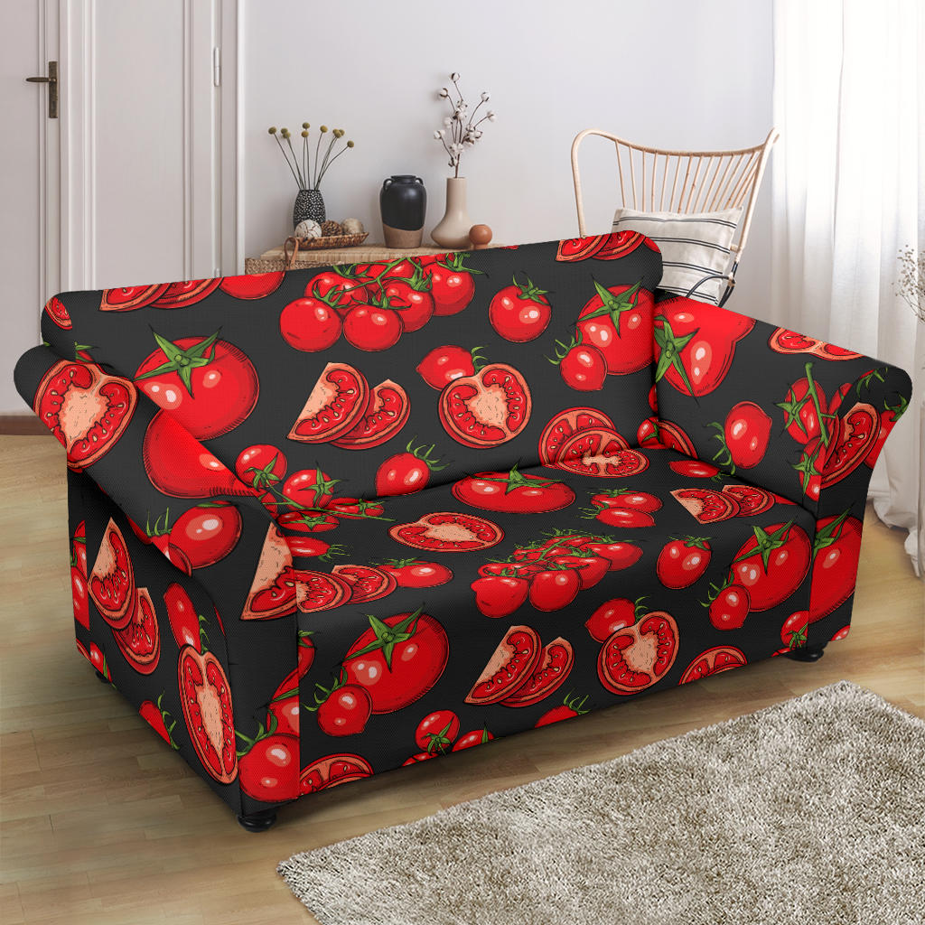 Tomato Print Design LKS303 Loveseat Couch Slipcover