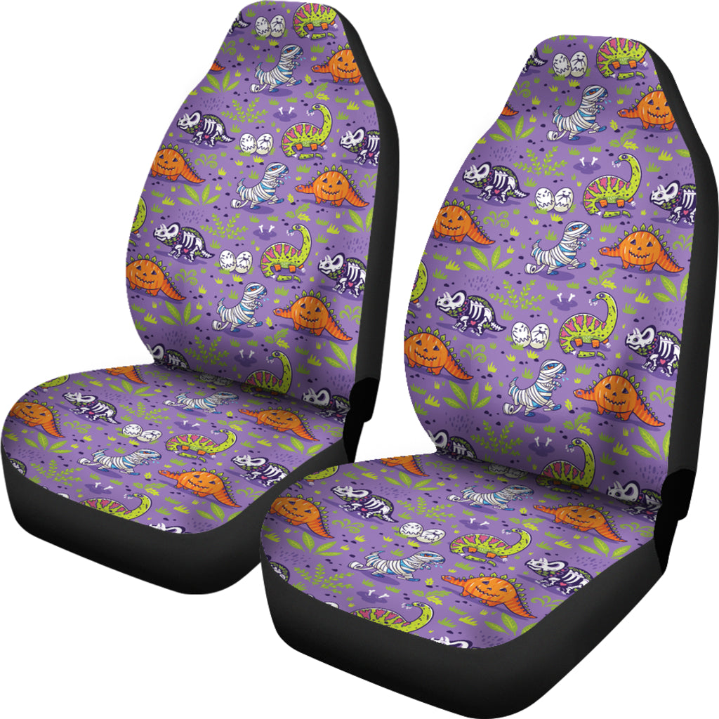 Zombie Dinosaur Print Design LKS302 Car Seat Covers