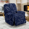 Seashell Print Design LKS3011 Recliner Slipcover