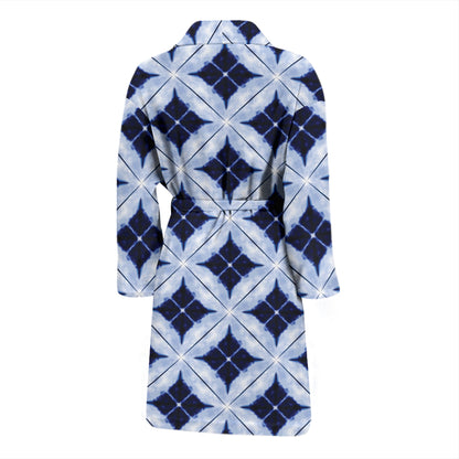 Tie Dye Print Design LKS308 Men Bathrobe
