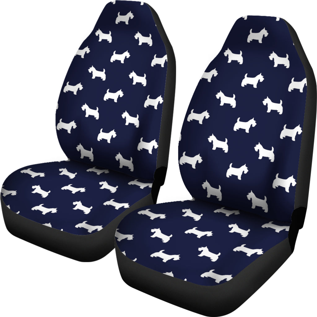 Scottish Terriers Print Design LKS3019 Car Seat Covers