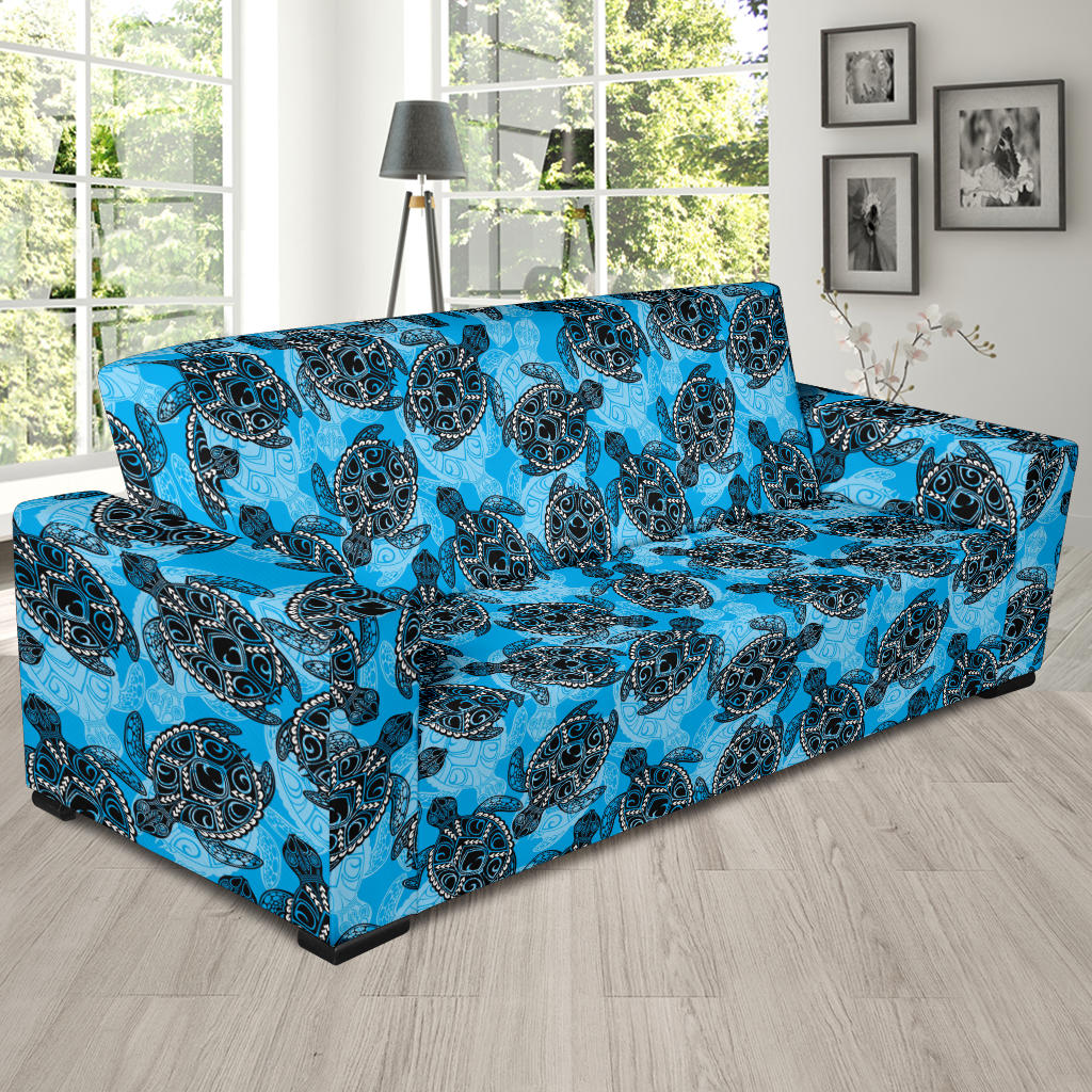 Tribal Pattern Print Design LKS307 Sofa Slipcover