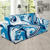 Liquid Pattern Print Design 05 Sofa Slipcover