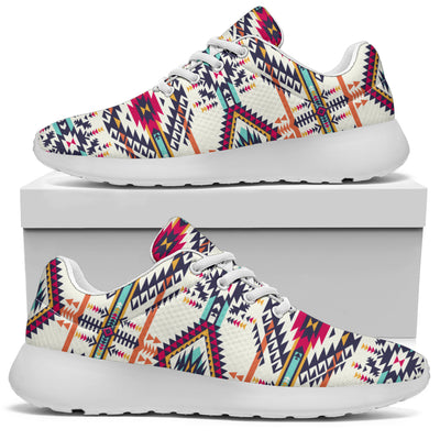 Indian Navajo Art Themed Design Print Athletic Shoes