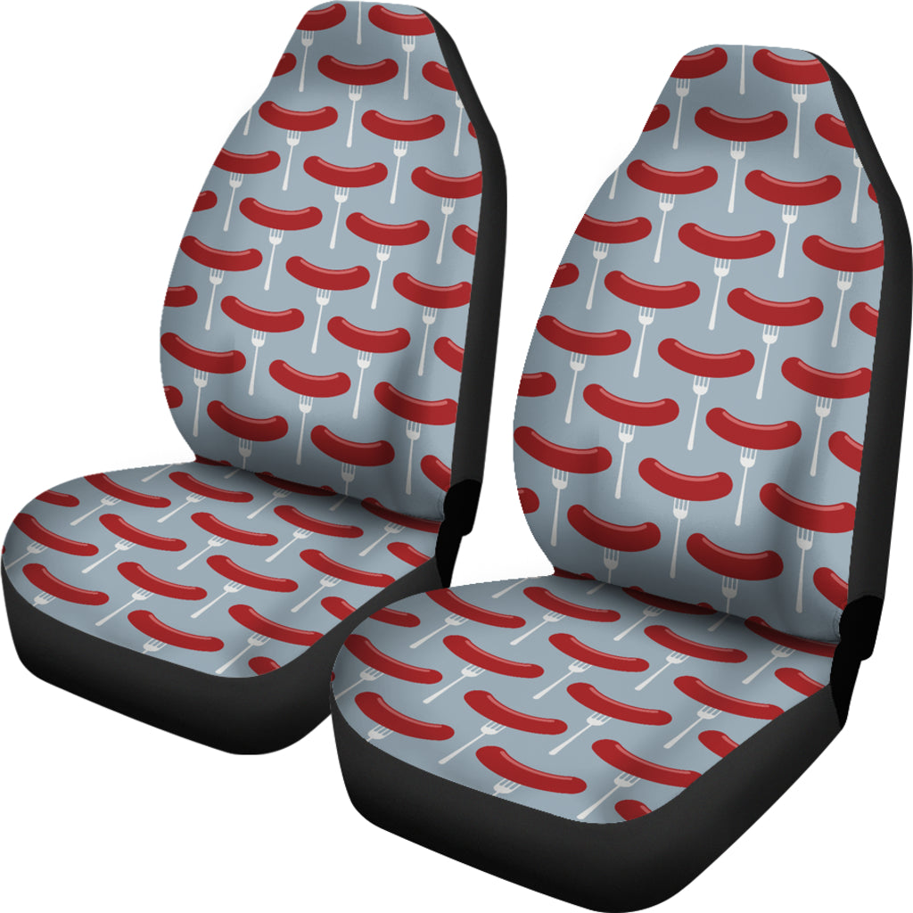 Sausage Print Design LKS301 Car Seat Covers