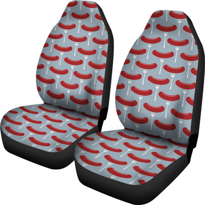 Sausage Print Design LKS301 Car Seat Covers