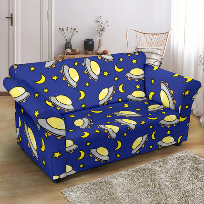 UFO Print Design LKS309 Loveseat Couch Slipcover