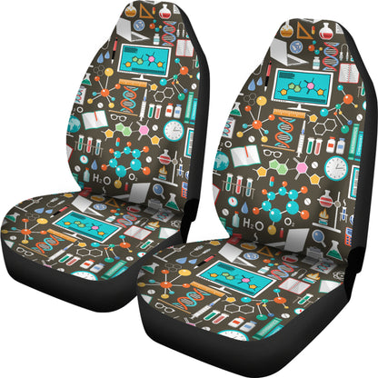 Science Print Design LKS303 Car Seat Covers