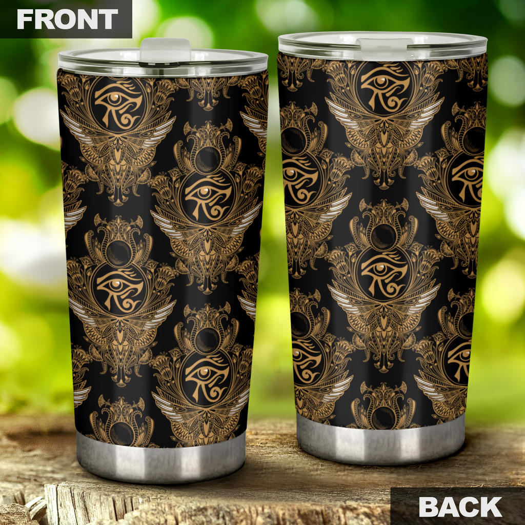 Eye of Horus Mandala Style Tumbler