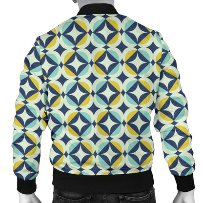 Swedish Design Pattern Men Bomber Jacket