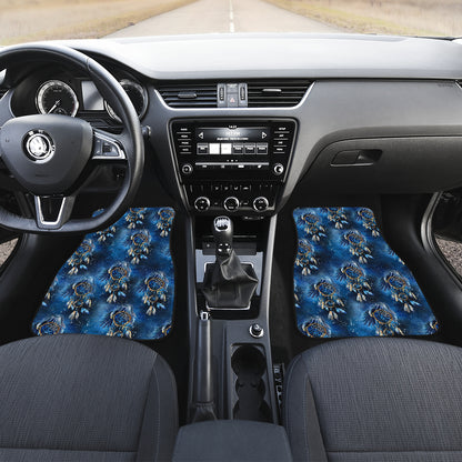 Eagles Dream Catcher Themed Car Floor Mats Front Back