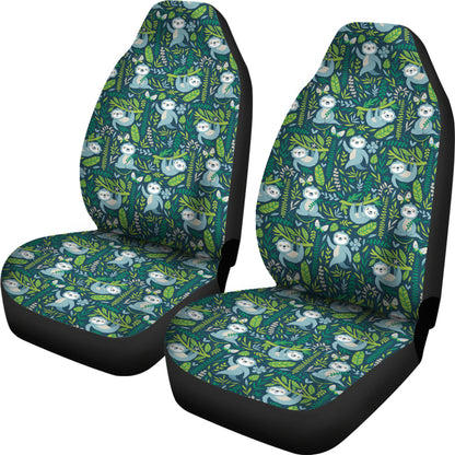 Sloth Print Design LKS304 Car Seat Covers