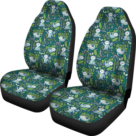 Sloth Print Design LKS304 Car Seat Covers