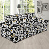 Daisy Pattern Print Design 02 Sofa Slipcover