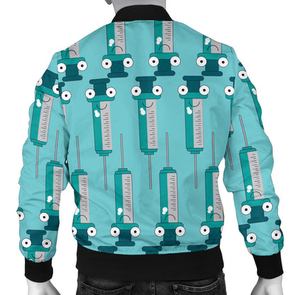 Phlebotomist Concept Design Men Bomber Jacket