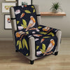 Birds Pattern Print Design 02 Armchair Cover Protector