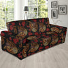 Owl Pattern Print Design A08 Sofa Slipcover