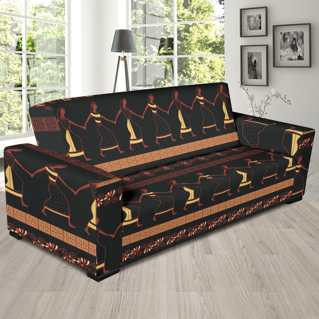 Ancient Greek Human Print Design LKS306 Sofa Slipcover