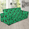 Beauceron Pattern Print Design 01 Sofa Slipcover