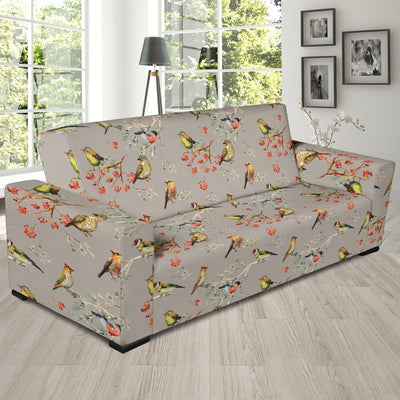 Birds Pattern Print Design 03 Sofa Slipcover