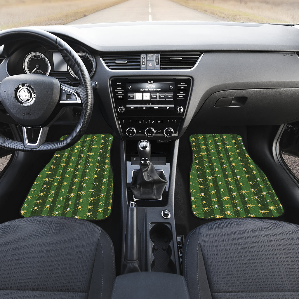 Cactus Skin Print Pattern Car Floor Mats Front Back