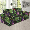 Lettuce Pattern Print Design 01 Sofa Slipcover