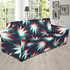 Pot Leaf Pattern Print Design A01 Sofa Slipcover