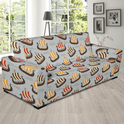 Vikings Print Design LKS308 Sofa Slipcover