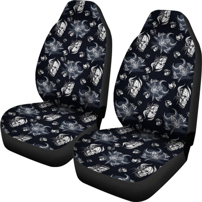 Vikings Print Design LKS304 Car Seat Covers