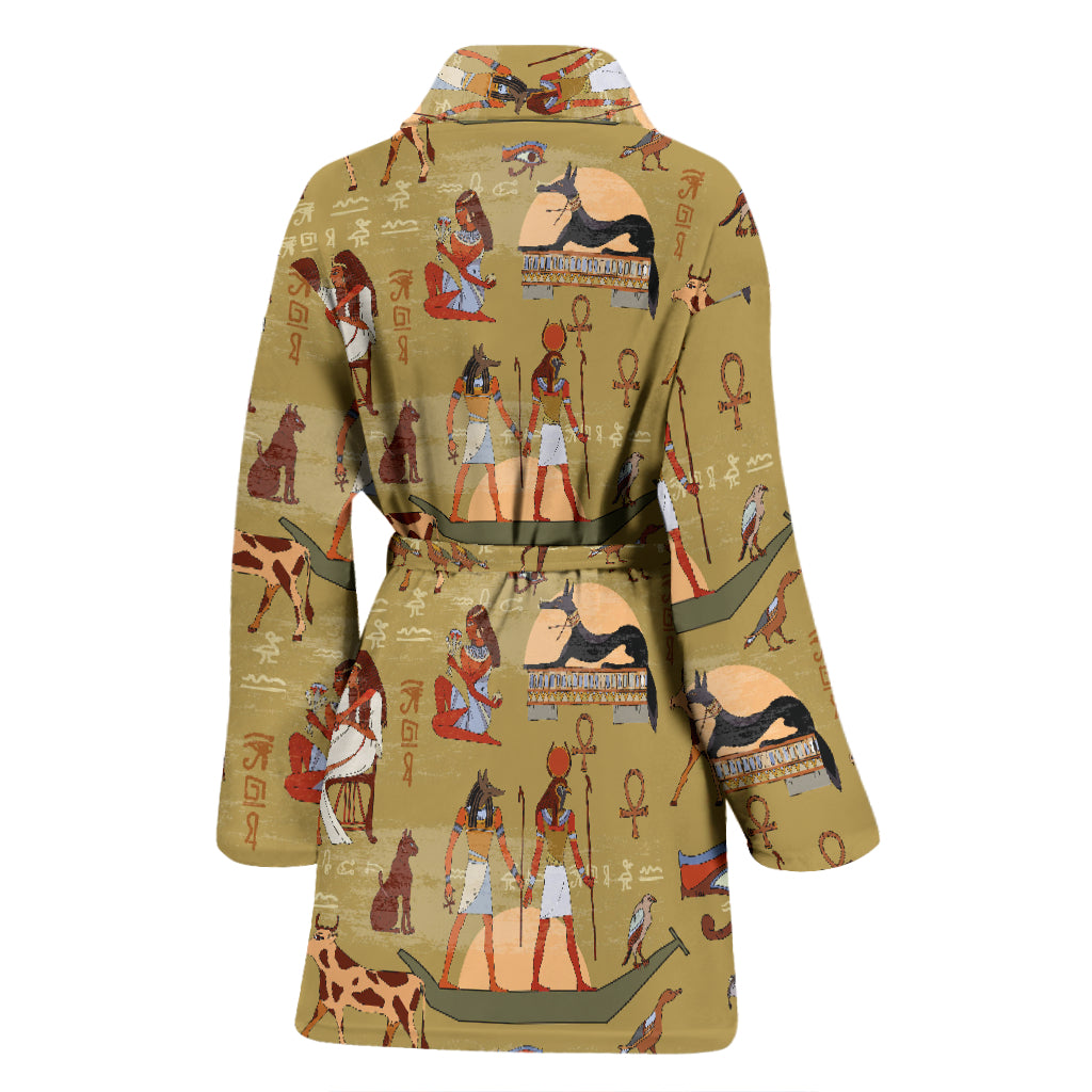 Ancient Greek Classic Pattern Design LKS305 Women Bathrobe
