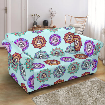 Third Eye Print Design LKS302 Loveseat Couch Slipcover