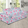 Orchid Pattern Print Design A01 Sofa Slipcover