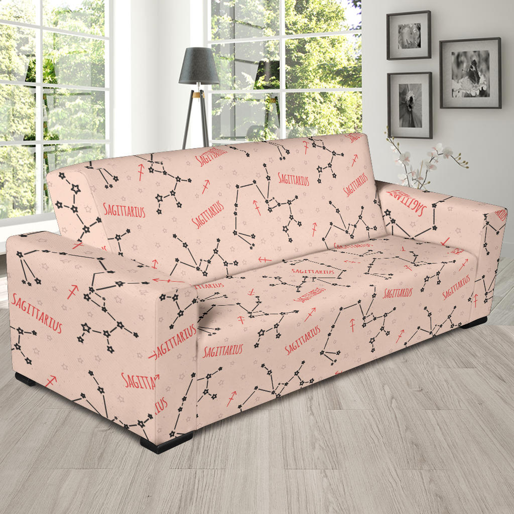 Sagittarius Star Print Design LKS302 Sofa Slipcover