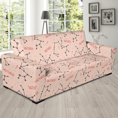 Sagittarius Star Print Design LKS302 Sofa Slipcover