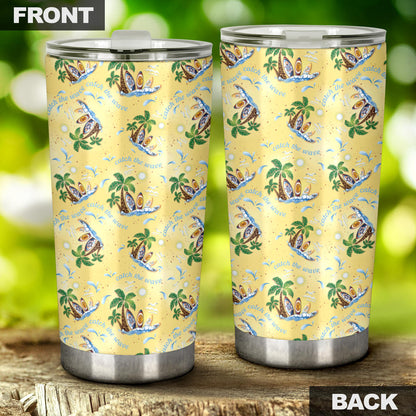 Surf Catch the Wave Design Tumbler