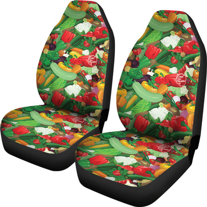 Salad Mix Vegetableprint Design LKS301 Car Seat Covers