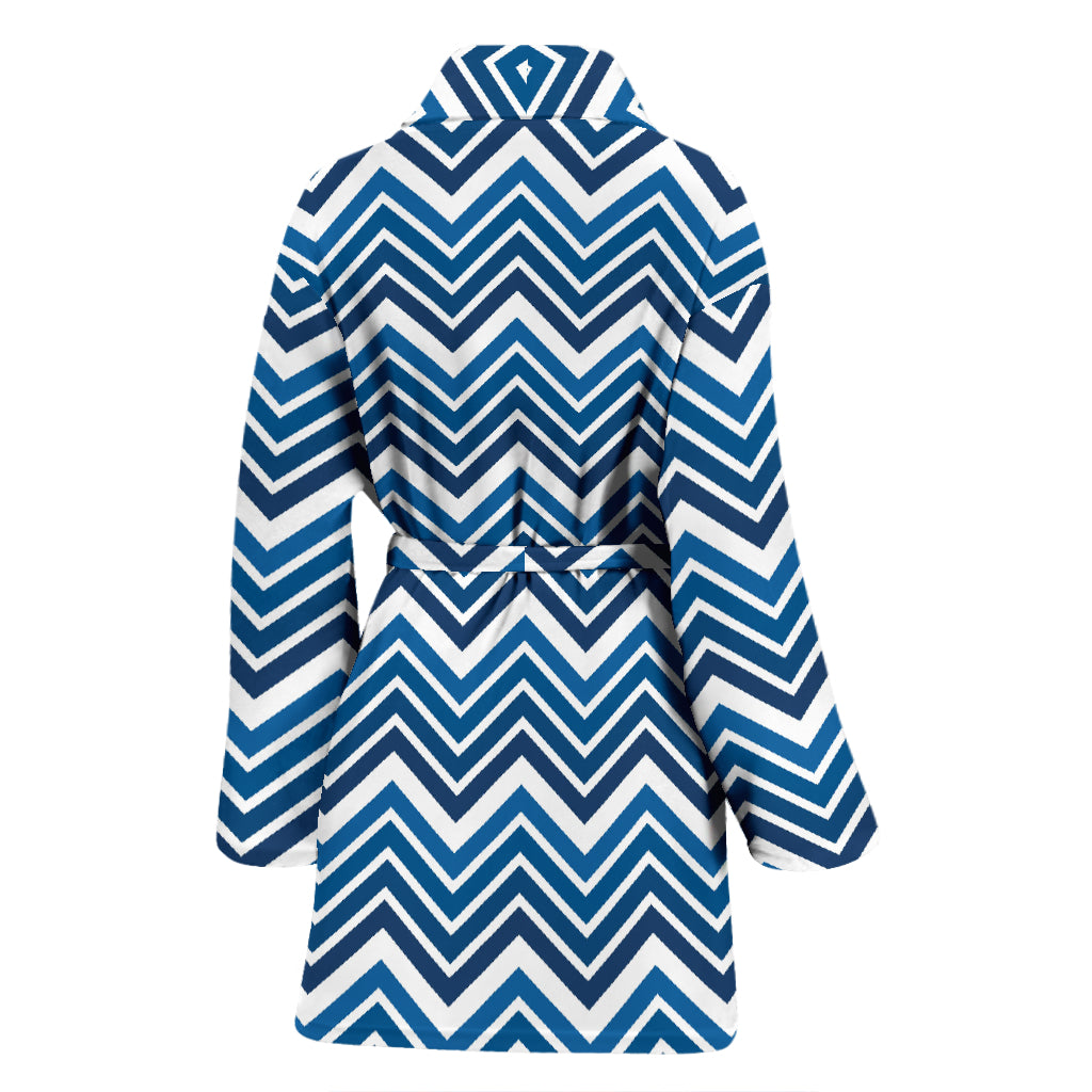 Chevron Print Design LKS403 Women Bathrobe