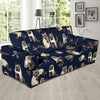 Raccoon Pattern Print Design A06 Sofa Slipcover