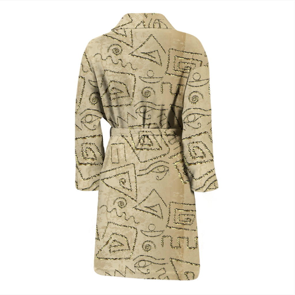 Ancient Greek Print Design LKS3013 Men Bathrobe