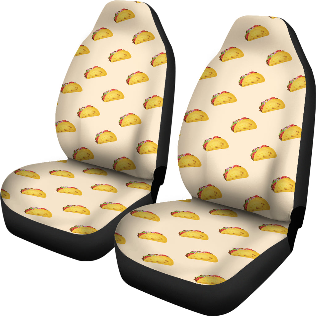 Taco Print Design LKS302 Car Seat Covers