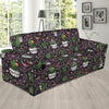 Cactus Pattern Print Design 03 Sofa Slipcover